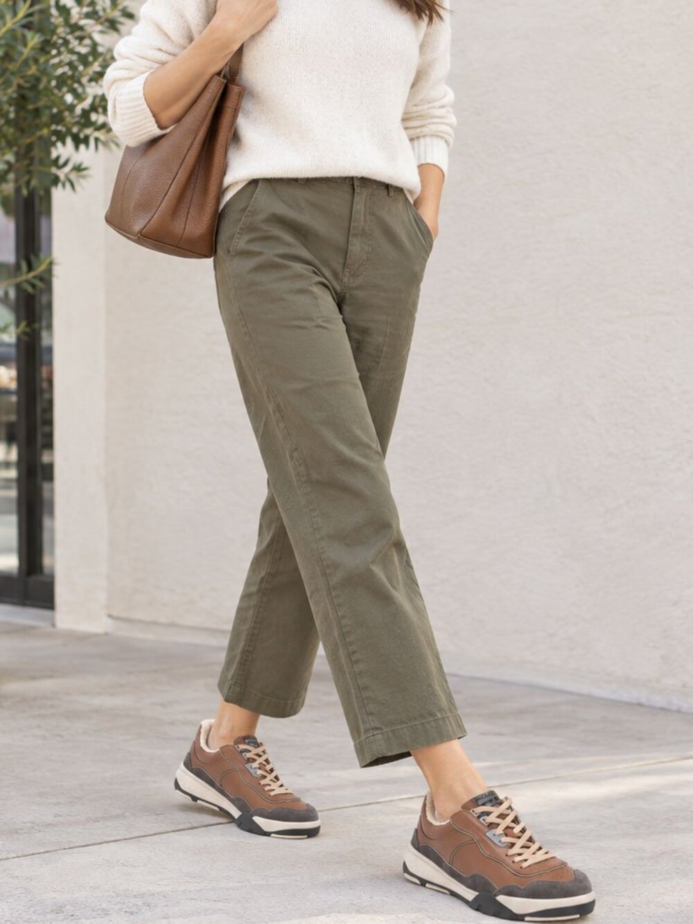 THEORY PROJECT  Cognac Sneakers Calfskin